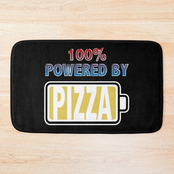 Item preview, 100% Powered By Pizza designed and sold by Moodific.