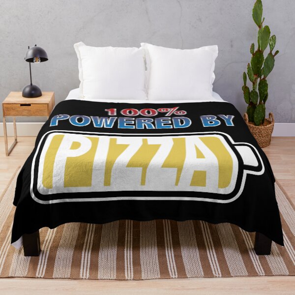 Item preview, 100% Powered By Pizza designed and sold by Moodific.