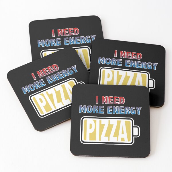 Item preview, I Need More Energy - Pizza designed and sold by Moodific.
