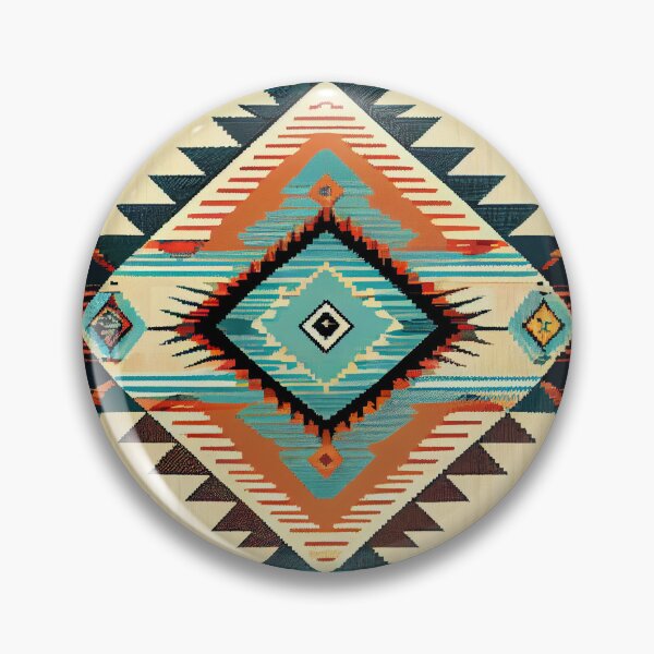 Artikelvorschau, Delicate Saturated Southwestern Pattern Digital Painting entworfen und verkauft von CodeAndColors.