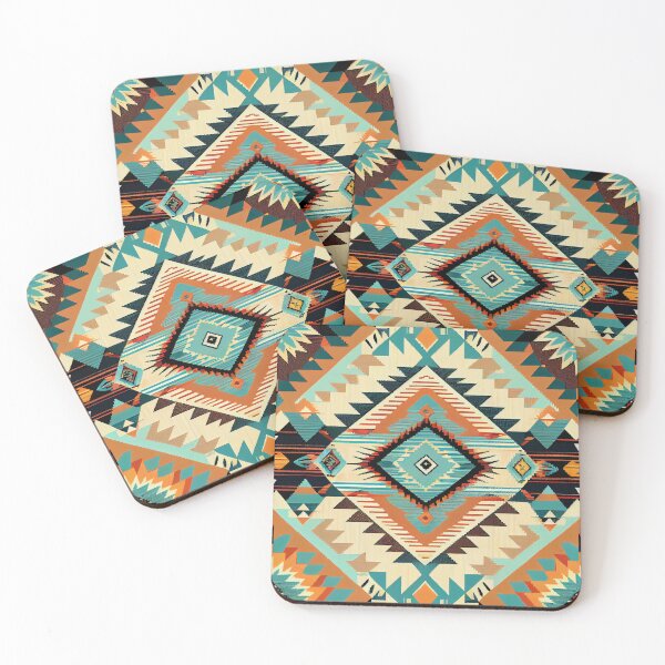 Item preview, Delicate Saturated Southwestern Pattern Digital Painting designed and sold by CodeAndColors.