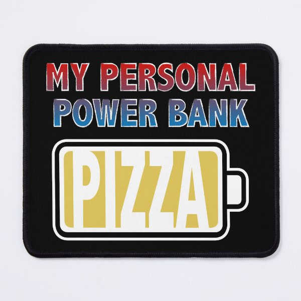 Item preview, My Personal Power Bank - Pizza designed and sold by Moodific.