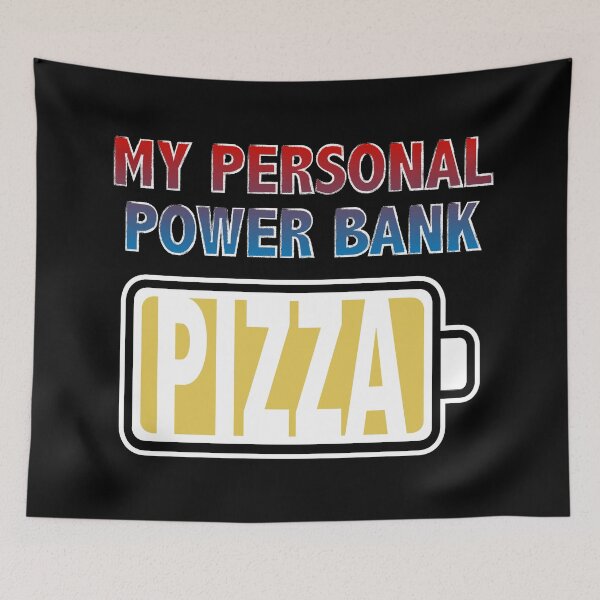 Item preview, My Personal Power Bank - Pizza designed and sold by Moodific.
