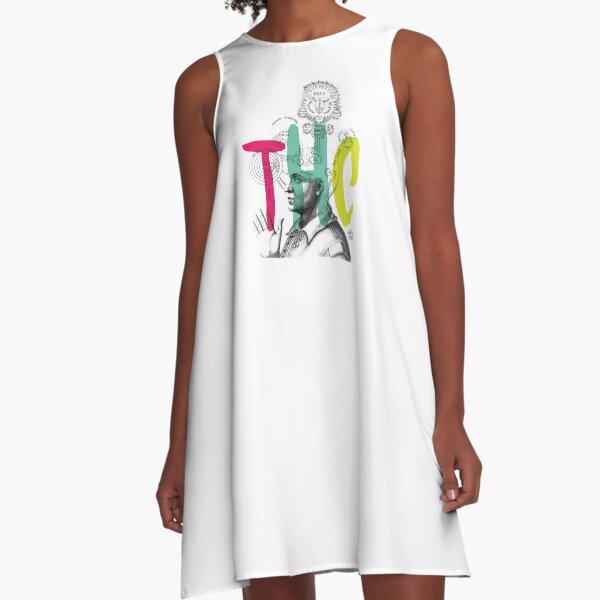 THC Minds A-Line Dress