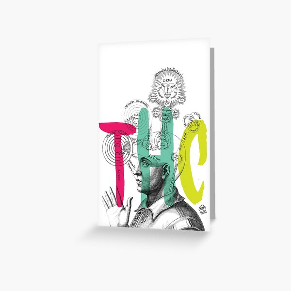 THC Minds Greeting Card