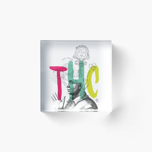 THC Minds Acrylic Block