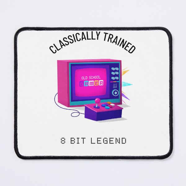 Item preview, Classically Trained - Old School Gamer, Retro Games designed and sold by whytealistair.