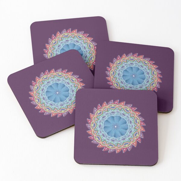 Item preview,  Blue Gradient Mandala  designed and sold by ShreecreatE.