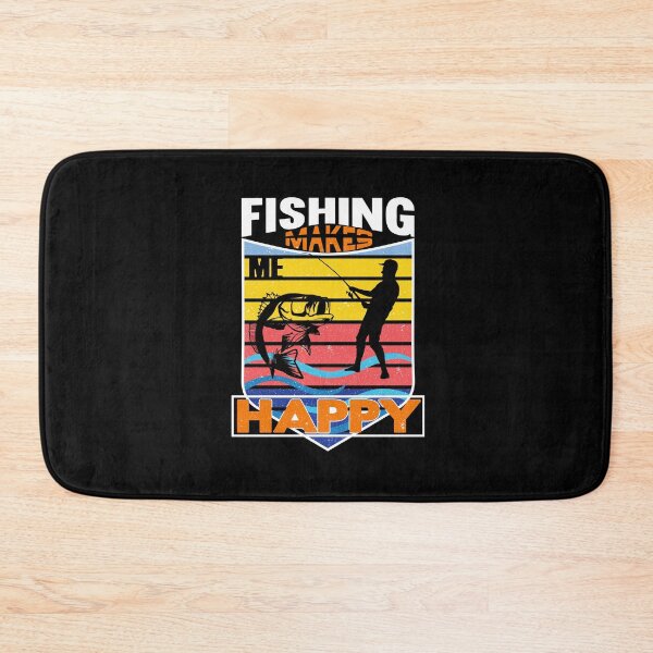 Item preview, Fishing makes me happy designed and sold by FASHIONGALLERIA.