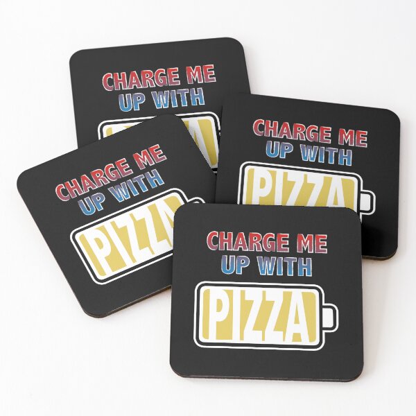 Item preview, Charge Me Up with Pizza designed and sold by Moodific.