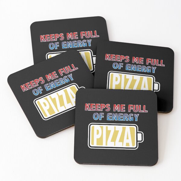 Item preview, Pizza Keeps Me Full of Energy designed and sold by Moodific.