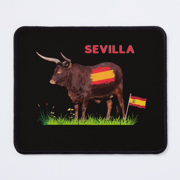 Item preview, Sevilla With Spanish Bull & Spanish Flag designed and sold by MarieSusan.