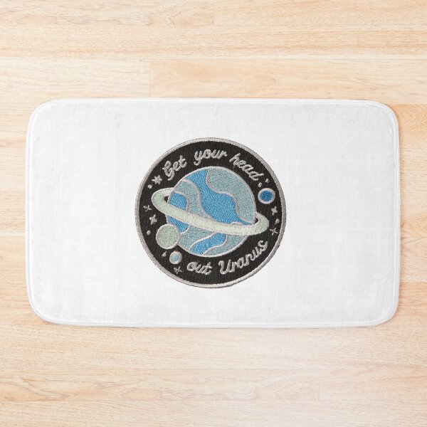 Item preview, Get Your Head Out Uranus Sticker designed and sold by designolo.