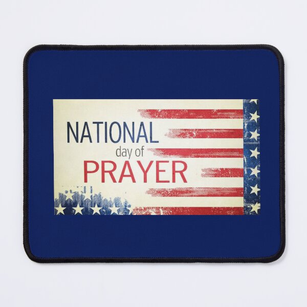 Item preview, National Day of Prayer USA Flag designed and sold by SingingBeauty.