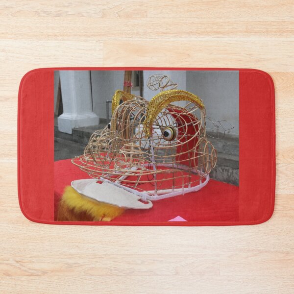 Item preview, Unfinished grid Chinese Dragon mask on a festival designed and sold by kall3bu.