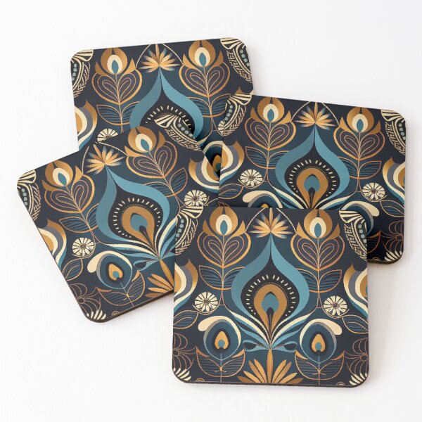 Item preview, Designer Scandinavian Pattern Digital Painting designed and sold by CodeAndColors.