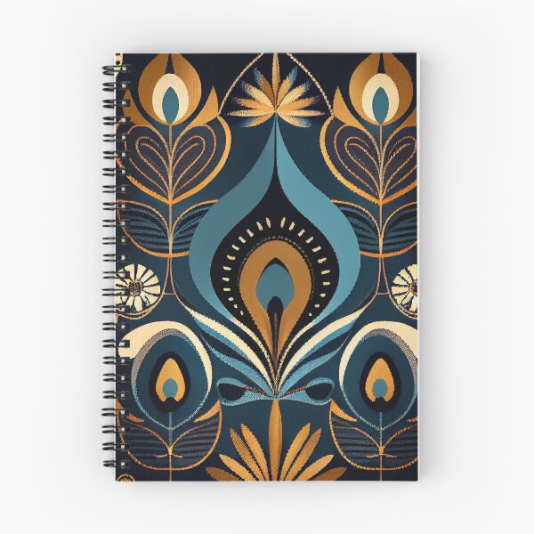 Item preview, Designer Scandinavian Pattern Digital Painting designed and sold by CodeAndColors.