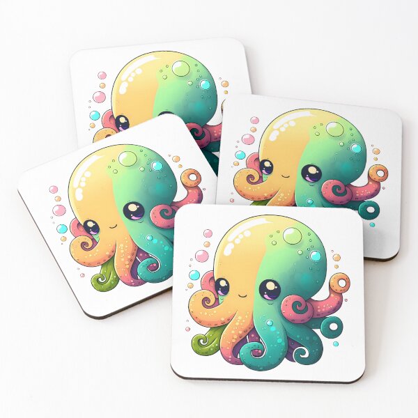 Item preview, Chibi Octopus | Kawaii Octopus  designed and sold by CosmicLoots.