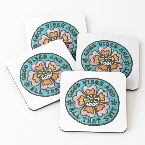 Item preview, Good Vibes And All That Sticker designed and sold by designolo.