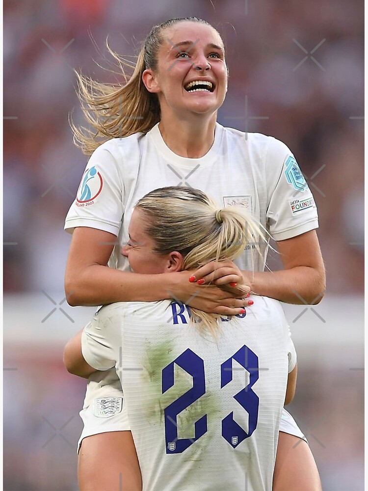 Signed Ella Toone Framed Display Shirt - Women's Euro 2022 Winner