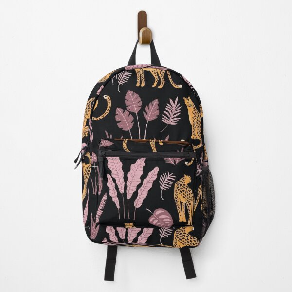 Item preview, Leopard with Tropical Plants | Paradise Nature | Tropical Vibes | Jungle Pattern  designed and sold by Fzenata.