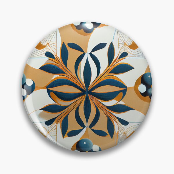 Item preview, Aesthetic Minimalist Pattern Digital Painting designed and sold by CodeAndColors.