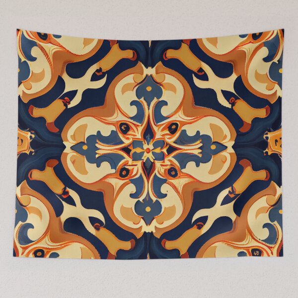 Item preview, Classic Eclectic Pattern Digital Painting designed and sold by CodeAndColors.