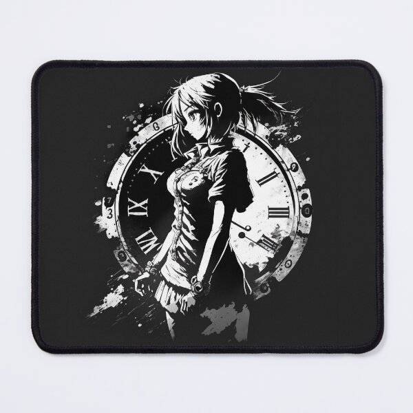 Item preview, clock girl black and white designed and sold by Soma-LUL.