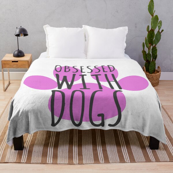Item preview, Obsessed With Dogs - Funny Dog Quotes designed and sold by EnzoVectorism.