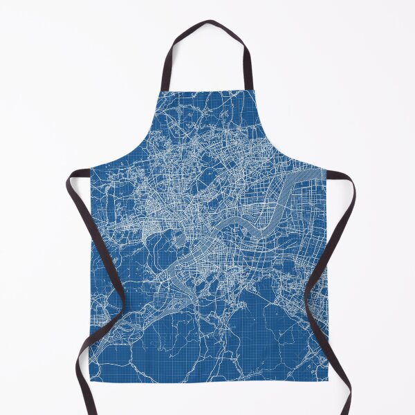Item preview, Hangzhou City Map of Zhejiang, China - Blueprint designed and sold by deMAP.