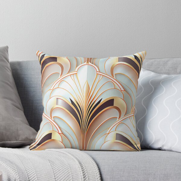 Item preview, Soft Classic Brilliant Art Deco Pattern Digital Painting designed and sold by CodeAndColors.