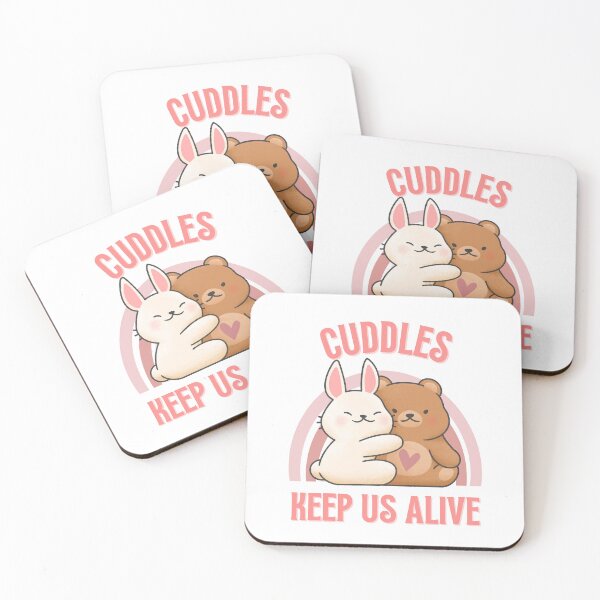 Item preview, Cuddles Keep Us Alive Cute Animals designed and sold by 5thseason-shop.