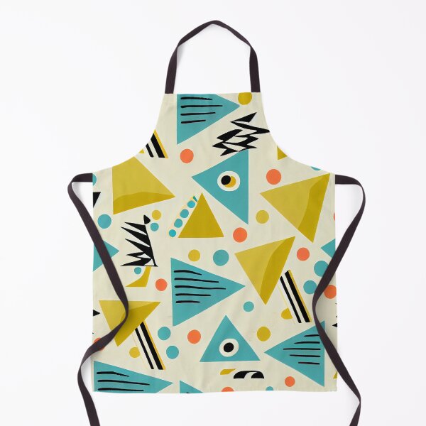 Artikelvorschau, Angular Kawaii Rough Midcentury Modern Pattern Digital Painting entworfen und verkauft von CodeAndColors.