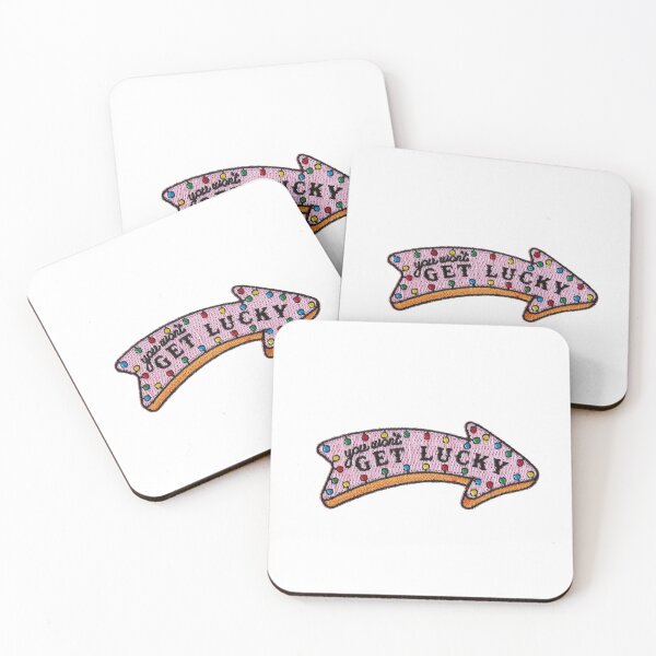Item preview, You Won't Get Lucky Sticker designed and sold by designolo.