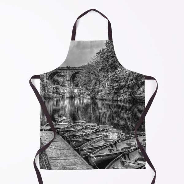 Item preview, knaresborough Viaduct And River Nidd Black And White designed and sold by Paul Thompson Photography.