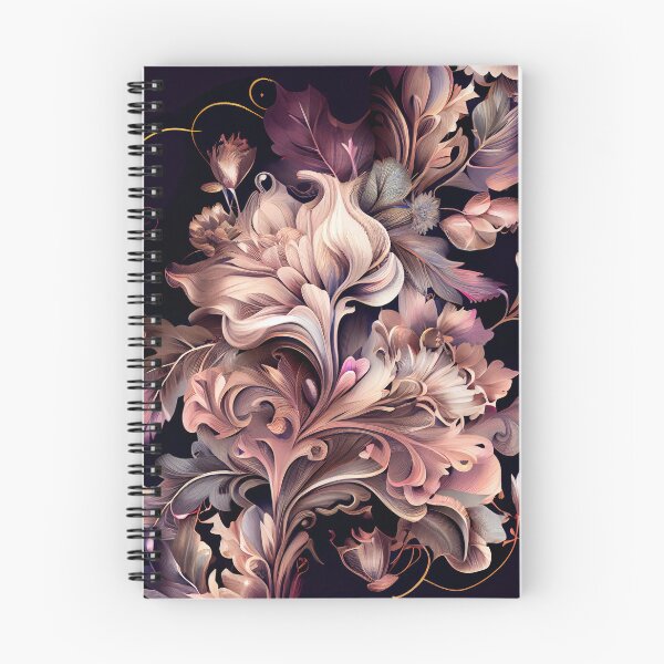 Item preview, Fine Dreamy Elegant Maximalist Pattern Digital Painting designed and sold by CodeAndColors.