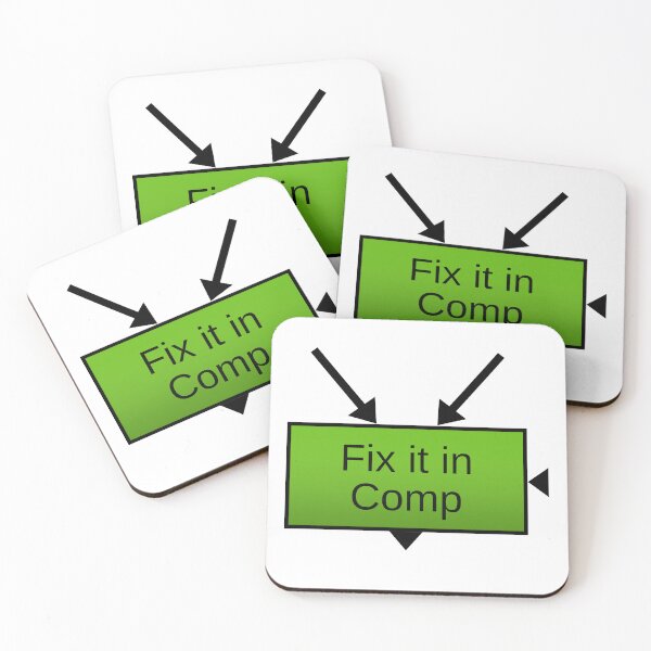 Item preview, Fix it in Comp - green (2023 Edition) designed and sold by CryptoMemesRB.