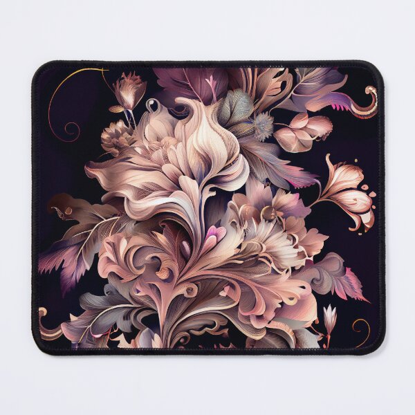 Item preview, Fine Dreamy Elegant Maximalist Pattern Digital Painting designed and sold by CodeAndColors.