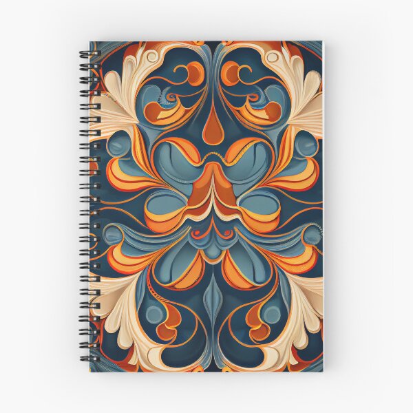 Item preview, Artistic Flowing New Traditional Pattern Digital Painting designed and sold by CodeAndColors.