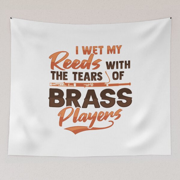 Item preview, Bassoon Reeds Music Instrument Design for a designed and sold by mikkashirts.