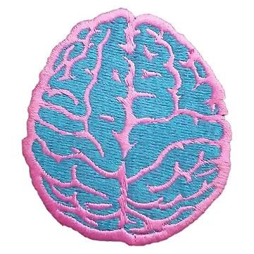Artwork thumbnail, Brain Sticker by designolo