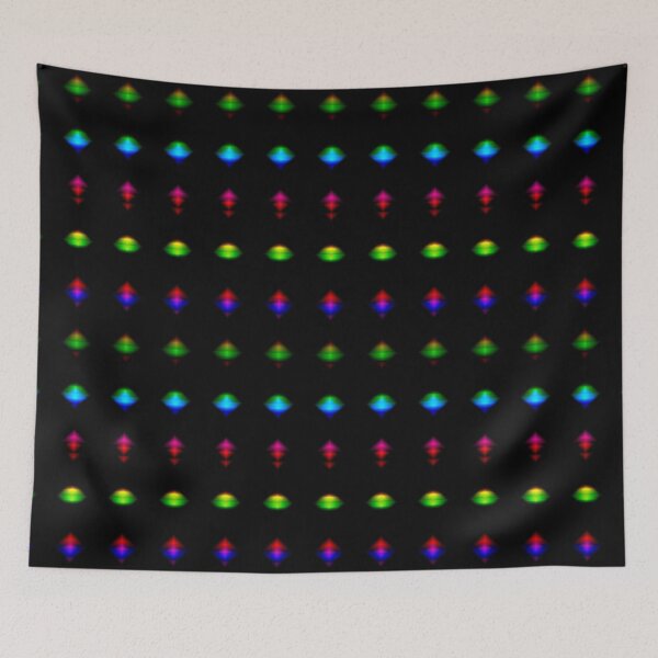 Item preview, Neon Invaders (pattern) designed and sold by Yampimon.