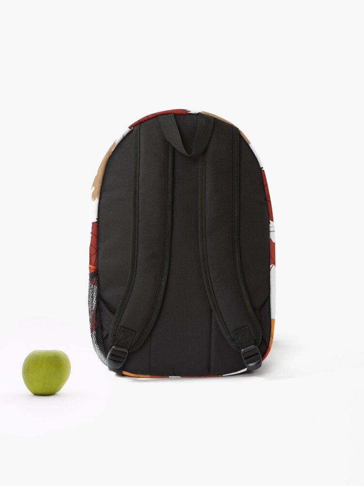 Thumbnail 2 of 3, Backpack, Color Combination Pattern designed and sold by TowTees.
