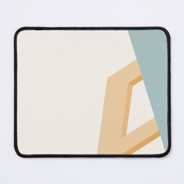 Item preview, orange blue geometric abstract architecture designed and sold by dpsstudio.