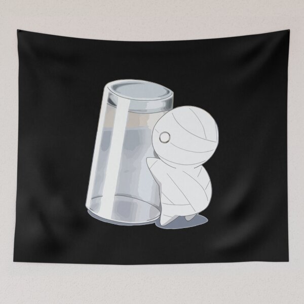 Item preview, How to keep a Mummy Cute Mii-kun and Glass cup designed and sold by Alicia-Lee.