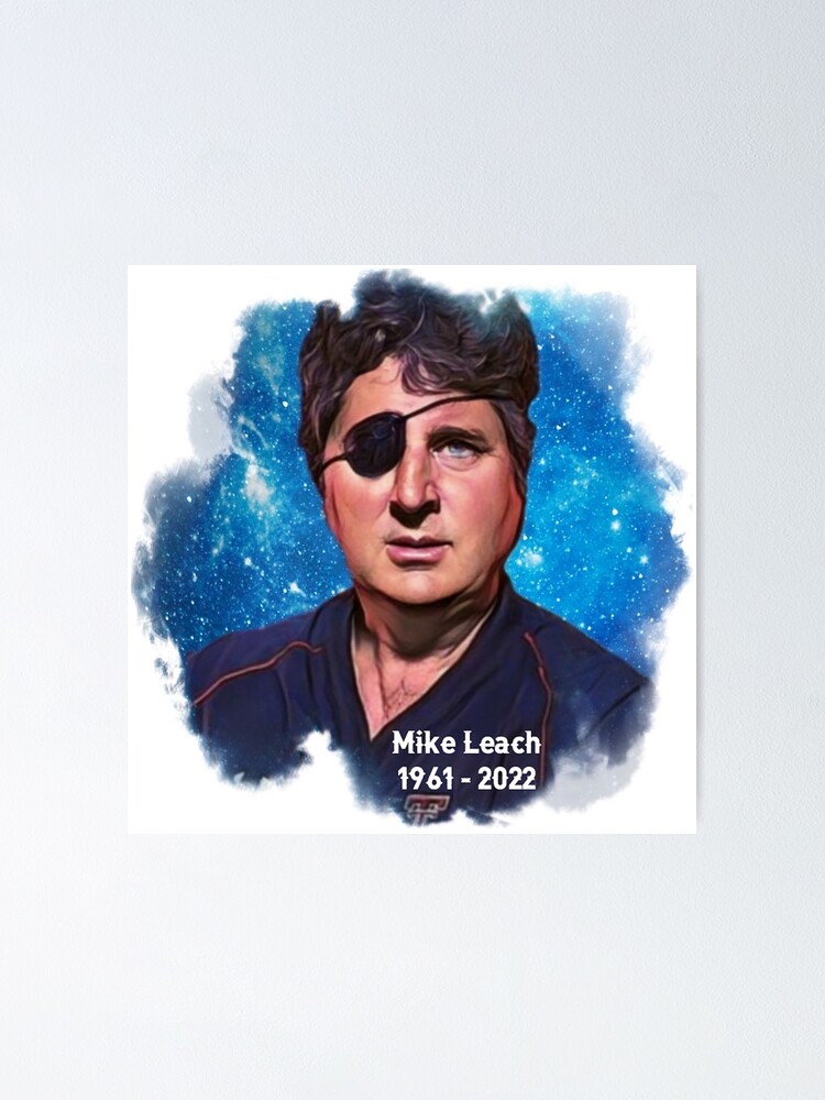 "Coach Mike Leach" Poster for Sale by Rameshchy Redbubble