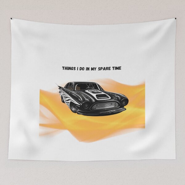 Item preview, Things I Do In My Spare Time Car designed and sold by DianaaBoutique.