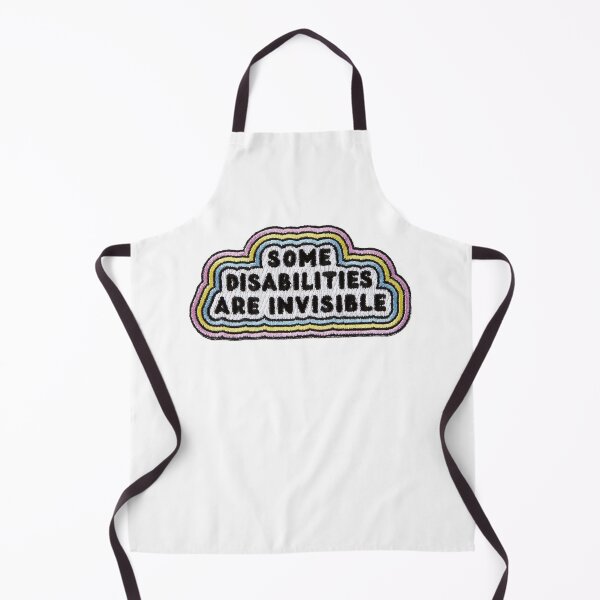 Item preview, Some Disabilities Are Invisible Sticker designed and sold by designolo.