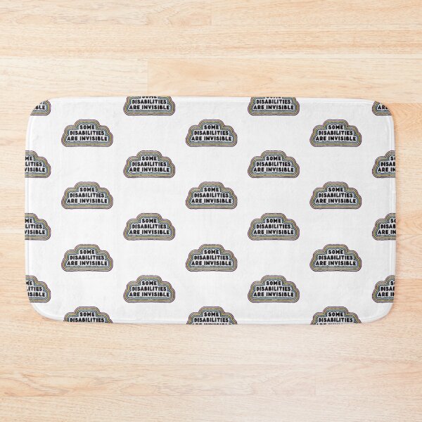 Item preview, Some Disabilities Are Invisible Sticker designed and sold by designolo.