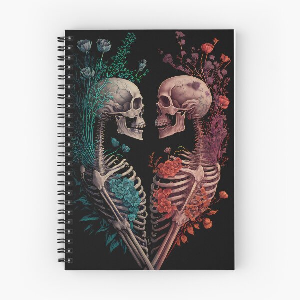 Item preview, Floral Lovers | Skeleton Lovers  designed and sold by CosmicLoots.
